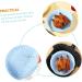 Zerodeko 5pcs Air Fryer Pad Air Fryers Baking Pans Portable Oven Liner Air Fryer Mat Washable Consumables Bluex5pcs 21X18.5X4CMx5pcs - Buy Online on GoSupps.com