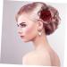 Didiseaon Teasing Combs for Women Hair Accessories for Women Hair Combs for Women Flower Hair Combs Wedding Headpiece for Bride Hair Clips Hair Stick Hair up Women's The Flowers - Buy Online on GoSupps.com