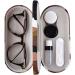 Kanasi 2-in-1 Contact Lens Case with Mirror & Tweezers Portable Double Eyeglass Box for Home Office & Travel | International Shipping - Buy Online on GoSupps.com