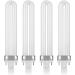 Nailstar 9W U-Shaped 365nm UV Bulb Replacement - 4 Pack for Nail Lamp Dryer - Buy Online on GoSupps.com