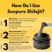 Gold Graded Himalayan Shilajit Above 17000FT 15Grams Purified & Organic 45 Days Sundried Shilajit Resin 85 + Natural Essential Minerals 85% Fulvic Acid 13% Humic Acid Highest Bioavailability - Buy Online on GoSupps.com
