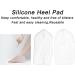Silicone Heel Pad - Invisible Height Increase & Comfort | Flexible White Heel Cups for All-Day Wear - Buy Online on GoSupps.com