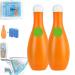 Bowling Blue Bubble Toilet Bowl Cleaner Bowling Toilet Cleaner Automatic Long-Lasting Toilet Bowl Cleaner in Bottle Toilet Cleaner for Cistern (Color : 2pc)