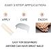Milky White Semi Cured Gel Nail Wraps - Neutral Lip Gloss Mani Kit with Prep Pads & Nail Accessories - 20 Pc. Salon Quality Gel Wraps - Buy Online on GoSupps.com