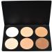 FantasyDay Professional 6 colors face powder concealer cover cream camouflage pallet cover cover makeup #1 - ideal for both professional and personal use