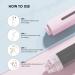 Buy Titanium Derma Stamp Microneedle for Skin Care | Face Lips Hair & Scalp | Pink Microneedling Tool for Enhanced Beauty & Serum Application - Buy Online on GoSupps.com