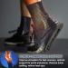 Beister Compression Ankle Brace for Men and Women - Elastic Support for Sprains, Plantar Fasciitis, Achilles Tendon, Heel Spurs - Black (Size 5) - Buy Online on GoSupps.com