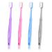 Wllhyf soft toothbrush for adults extra soft microborts manual toothbrush brightening toothbrush for women and men gentle cleaning protects sensitive gums health