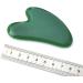 Heart-Shaped Guasha Tool for Wrinkle Reduction - Green Massage Stone for Adults | Dark Green Roller Board - Buy Online on GoSupps.com