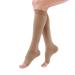 Medi Duomed Advantage Soft Opaque Open Toe Knee Highs - 15-20 mmHg Petite S almond