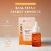 KSECRET Real Vita C Ampoule 15ml - Korean Skincare for Brightening & Pigmentation Care | 14% Pure Vitamin C - Buy Online on GoSupps.com