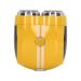 Electric Beard Clipper IPX7 Waterproof Wet Dry Dual Use Electric Mini Beard Shaver for Travelling (Yellow)