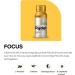 Ryde Focus Shot | Orange Flavor | 8 pack of 60 ml shots | Ginseng & L-Theanine | Caffeine | Zero Calories Zero Sugar and Vegan Focus Shot (Orange Flavor) - Buy Online on GoSupps.com