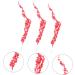 HOMSFOU 9 pcs crafts branch christmas tree red fruit christmas berry spray crafts berry picks dragon beard Foam berry decorate Christmas Red Berry Twig Stem Accessories red berries - Buy Online on GoSupps.com