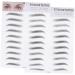 FOMIYES 4 Pcs 3d Eyebrow Stickers 3d Stickers Waterproof Suit Cosmetology Kit Eyebrow Tool Shaper Make up 4d - Buy Online on GoSupps.com