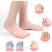 6-Piece Gel Toe Spreader Set for Hallux Valgus Relief | Alleviate Pressure & Pain for Overlapping Toes - Small Size - Buy Online on GoSupps.com