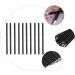 300 Pcs Disposable Eyeliner Fiber Eyeliner Brush Disposable Fiber Eyeliner Cosmetic Makeup Brush 9x0.7cmx3pcs Blackx3pcs - Buy Online on GoSupps.com