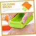 Ciieeo 10 Pcs Silicone Soap Dish Soap Holder Shower Soap Case Holder Silicone Containers Container with Lid Silicone Molds Soap Container Square Preservation Box Silica Gel Travel Orange Light Greenx5pcs 9x6x4.2cmx5pcs - Buy Online on GoSupps.com