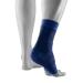Bauerfeind Sports Compression Ankle Sleeve - Unisex Ankle Support Bandage for Running Fitness & Ball Sports - Left & Right Fit - Size L Navy - Buy Online on GoSupps.com