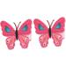 xbiez Vibrant Butterfly Hair Clip for Teens Girl Fashion Fabric Hairclip Side Bangs Bobby Pin Snap Clip Elegant Hair Ornament Red - Buy Online on GoSupps.com