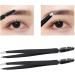 Sonew Eyelash Grafting Tweezer Eyebrow Tweezer with Tail Eyebrow Brush Oblique Mouth Design Easy to Use Lash Nipper for Makeup - Buy Online on GoSupps.com