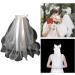 xbiez Pearl/Bowknot Long Tulle Marriage Bridal Veil with Fix Hair Comb/Clip for Marriage Wedding Celebration Party Headpieces Two layer plain B - Buy Online on GoSupps.com