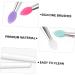 MUSISALY 6pcs Eye Shadow Brush Makeup Tools Sponge Eyeshadow Applicator Dual Sided Eyeshadow Brush - Buy Online on GoSupps.com
