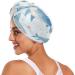Undersea Sharks Hair Towel 2 Pack - Super Absorbent Quick Dry Hair Turbans for Women & Girls - Buy Online on GoSupps.com