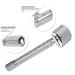 BauGger Stainless Steel Double Edge Safety Razor Set | Two-Sided Razor with 20 Blades for Traditional Men's Shaving - Buy Online on GoSupps.com