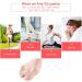 UWHITE Clear Gel Hammer Toe Straighteners - 4Pcs Reusable Correctors for Bent Toes - Soft Big Toe Splints for Active Lifestyle - 2 Pair - Buy Online on GoSupps.com