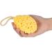 Shower Sponge Soft Hydrophilic Bath Sponge 4 Colors Beauty Soft Sponge Body Shower Spa Exfoliator Washing Cleansing Scrubber Bath Ball (Yellow) - Buy Online on GoSupps.com