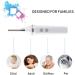 Visual Ear Camera Portable Wireless WiFi Otoscope with Fast Charging Widely Compatible for Daily Inspection Mouth Gums Nasal Cavity Scalp Hair Roots Pink - Buy Online on GoSupps.com