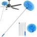 Ceiling Fan Cleaner Duster Extendable Duster Fan Duster for Ceiling Fan Duster with Extension Pole Blue - Buy Online on GoSupps.com