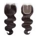 Remy Human Hair Top Lace Closure - 4x4 Virgin Hair Extension with Baby Hair Middle Part 10 - International Shipping - Buy Online on GoSupps.com