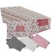 Purest Spring Cleaning and Polishing Cloths for Silver Gold | Sterling Silver Jewelry Cleaner Tarnish Remove (Large) (Small)