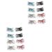 FRCOLOR 8 Pairs Fake Eyelashes Halloween False Eyelashes Halloween Makeup Thick False Eyelashes Party Makeup False Eyelashes Fake Lashes Halloween Cosplay False Eyelash Lash Tool