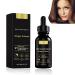 Huile Pousse Cheveux Anti-Chute Pour Femme Et Homme S rum Naturel Avec Huile De Ricin et Gingembre Booster Croissance Cheveux Non Irritante Traitement Rapide Pour Repousse 30ml