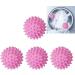 6PCS Pink Dryer Balls Laundry Balls Softener Alternative for Washing Clothes and Fluffing Clothes - Buy Online on GoSupps.com