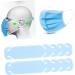 JECOMPRIS 10-Pack Ear Mask Holder Clips - Face Cover Elastic Cord Hooks & Extension Buckles for Comfortable Mask Wear - Buy Online on GoSupps.com