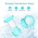 Xiaoxin Baby Food Feeder Pacifier Tooth Relief for Toddlers | S/M/L Silicone Tissue | 2-Pack for Easy International Shipping - Buy Online on GoSupps.com