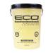 Eco Style Black Castor and Flaxseed Oil Styling Gel - Helps Nourish and Repair Damaged Hair - Promotes Healthy Scalp - Provides Superior and Weightless Hold - Delivers Long Lasting Shine - 80 oz