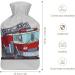 Fire Engine Hot Water Bottle with Plush Cover - Ideal Hand Warmer for Adults & Children | 26.5x15.3cm | International Shipping Available - Buy Online on GoSupps.com