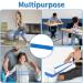 Clisted 12 Pcs Exercise Stretching Resistance Band for Kids with Fidgety Feet for Chairs ADHD Tools Flexible Seating for Classroom Elementary (Black) - Buy Online on GoSupps.com
