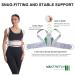 Posture Corrector for Women | Slim Adjustable Shoulder Brace for Upper Back Pain Relief - Small White - Buy Online on GoSupps.com