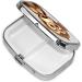 Buy Silent Monkey 2 Compartment Pill Case | Cute Travel Pill Box Organizer for Purse | Perfect Gift for Pocket & Travel - Buy Online on GoSupps.com