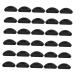 15 Pairs Glasses Nose Pads Soft Nose Pads Nose Pads for Sunglasses Eyeglass Nose Pads Eyeglass Repair Accessories Eyeglasses Nose Support Replacement Pad Non-Slip Black 1.5X0.7X0.2CM