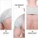 Double Shoulder Brace Shoulder Supports Shoulder Elastic Shoulder Protection for Dislocation Pain Shoulder Wrap Protector M Grey - Buy Online on GoSupps.com