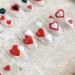 Art Decorations DIY Salon Nail Supplies Peach Heart Design Cloud Nail Art Sticker Heart Nail Sticker 5D Nail Sticker Nails Sticker for Summer - Buy Online on GoSupps.com