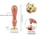 Wax Seal Stamp Crown 25mm with Wooden Handle for Wedding Invitations - CRASPIRE - Buy Online on GoSupps.com