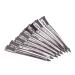 24pcs 3.5 Silver Duckbill Hair Clips for Extensions - Alligator Clips with Holes - Buy Online on GoSupps.com